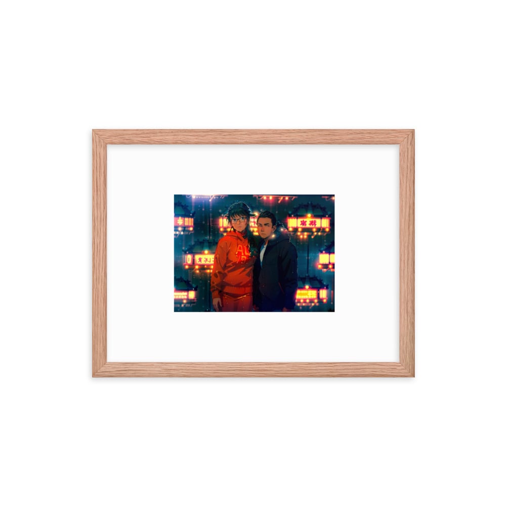 ZEN EXP - “Fan Luv” Framed photo paper poster