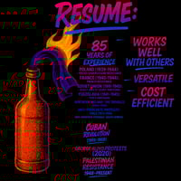 Image 3 of Summer Vibes - Molotov Resume Tank - Front - PRESALE