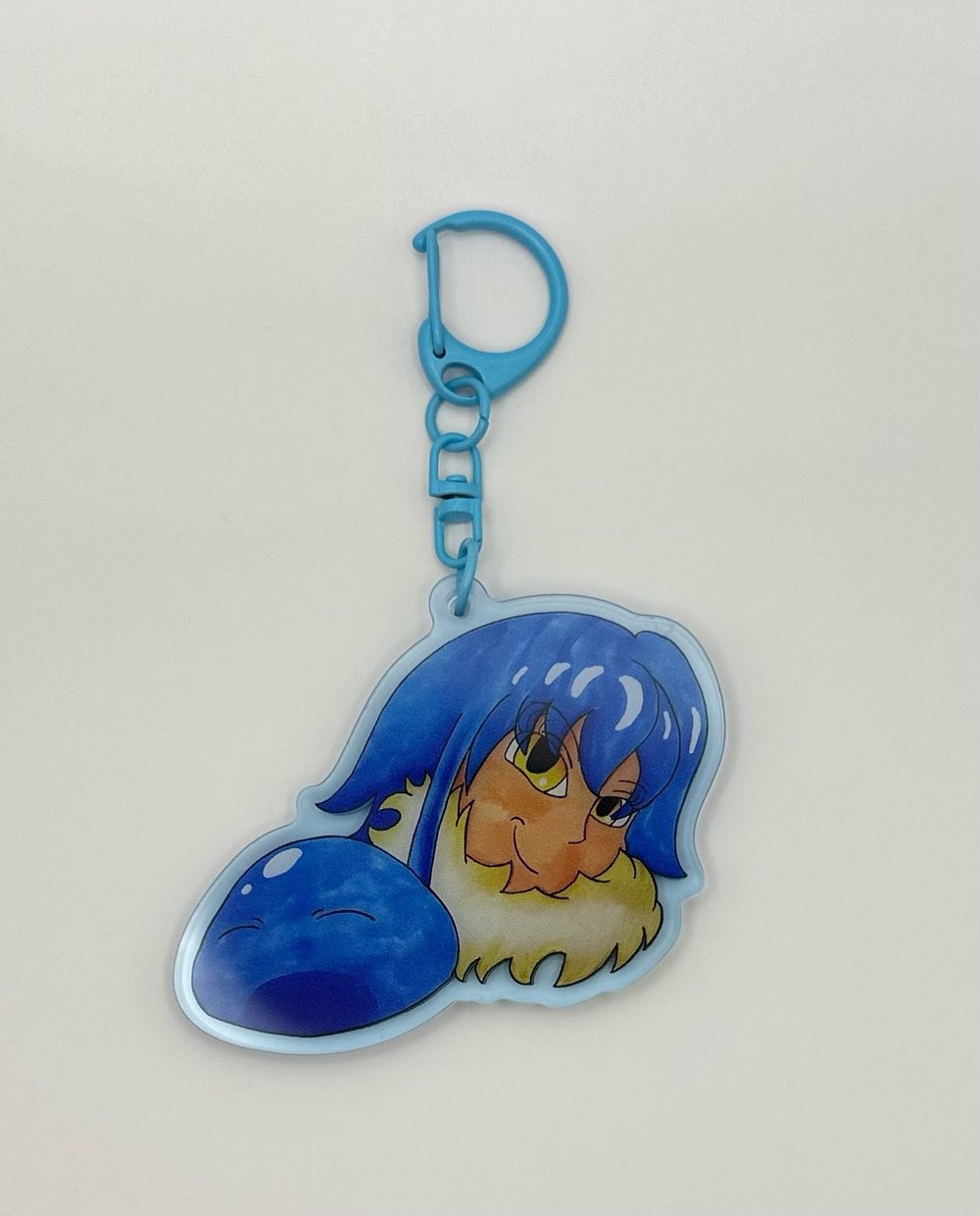 Image of Blue Slime Dude Acrylic Keychain 