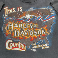 Image 1 of 80s Harley Country Tee Sz Small 