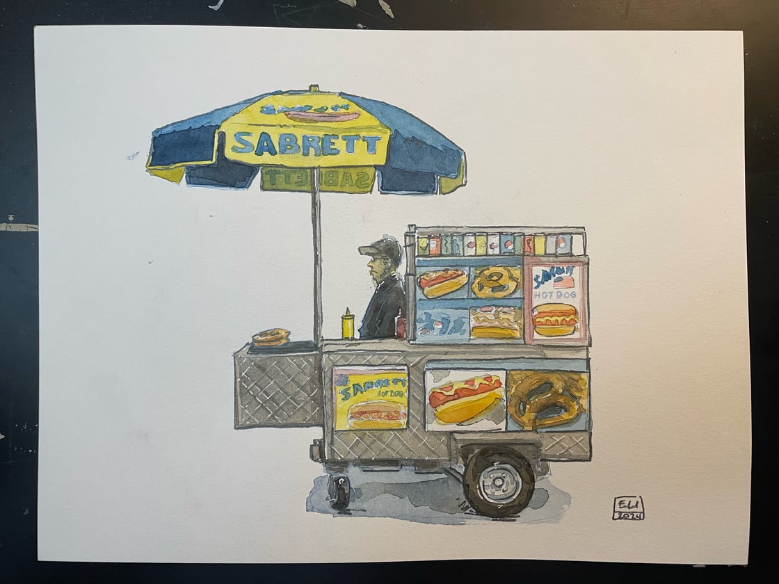 Image of Hot Dog Cart