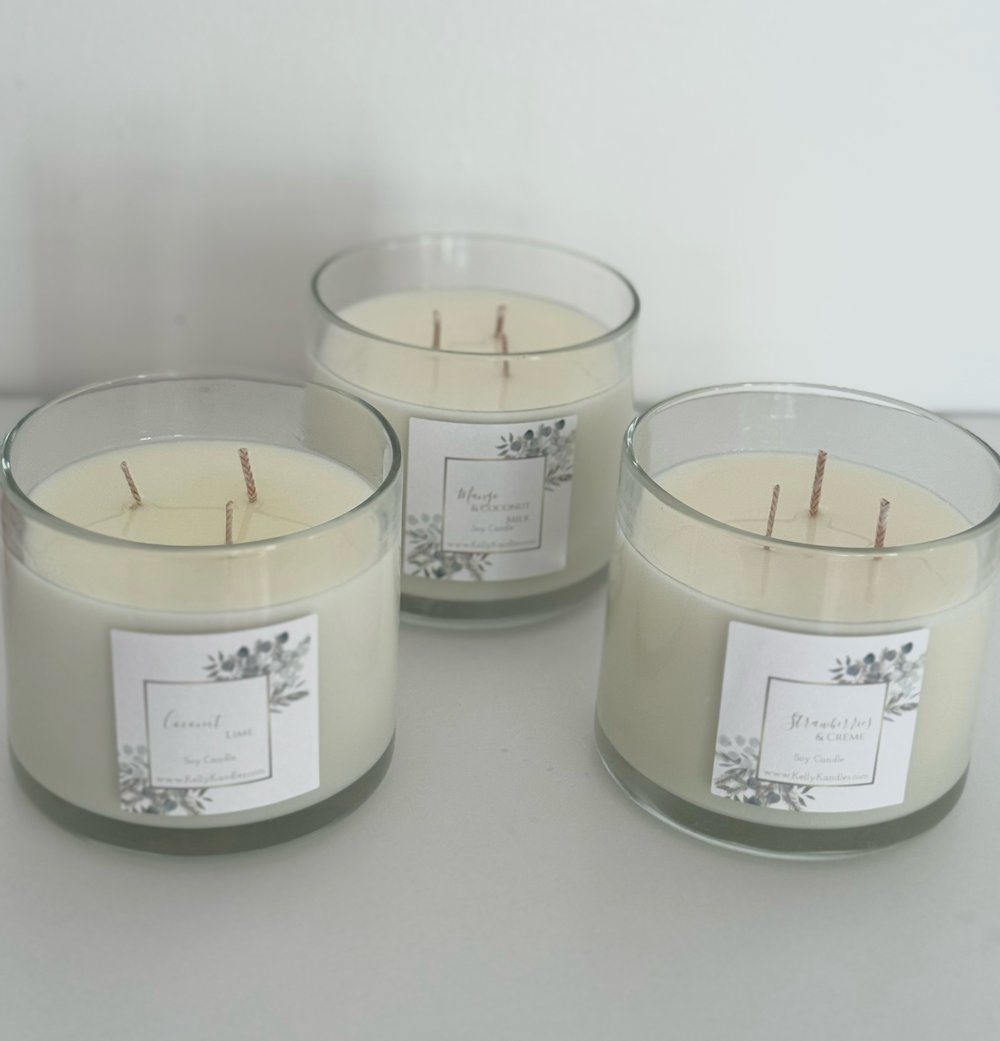 Image of Clean Scents~ 3 WICK~ 20 oz 