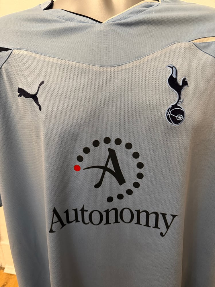 Image of PRE ORDER: Tottenham Hotspur “CROUCH 15” 2010/11 Away Shirt + PL patches (XL)