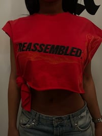 Image 5 of Crimson flame logo tee 