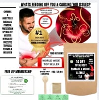 Image 1 of WORLD-WIDE TOP SELLING 14  DAY WORM & PARASITE CLEANSE TEA
