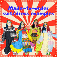 Image 4 of Sleepy Kidcore patchwork suit/dress (MTO)