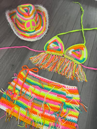 Image 2 of Peace cowboy hat