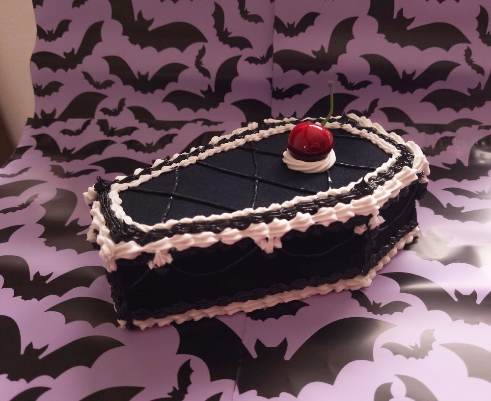 Image of Coffin Cake Jewelry Box