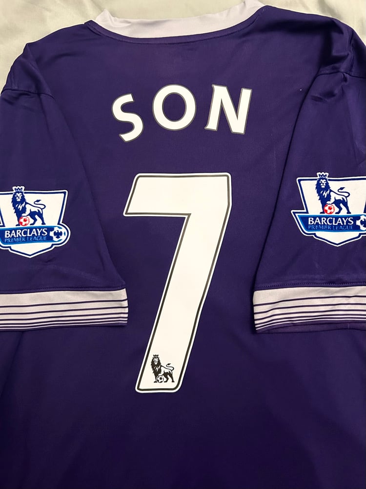Image of Tottenham Hotspur “SON 7” 2015/16 Third Shirt + PL patches  (XL)