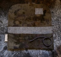 Image 2 of Botanical Printed Felt Tool Wrap #1