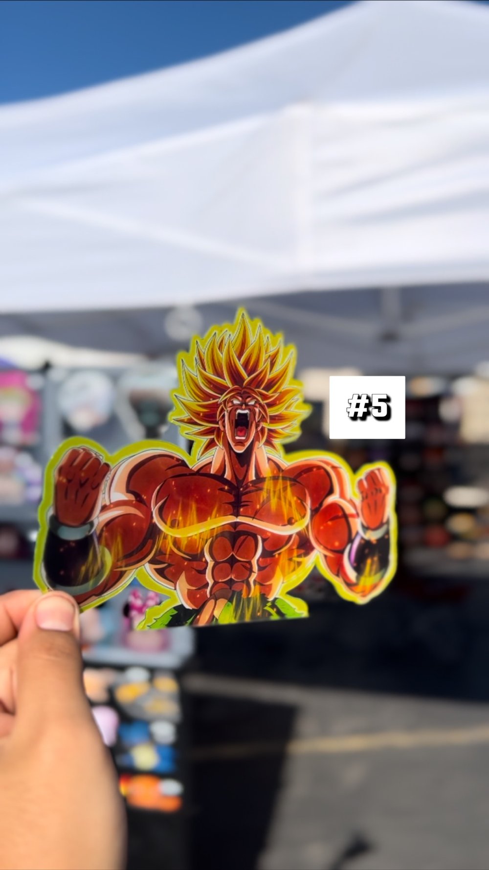 DBZ STICKERS