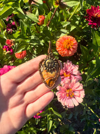 Birds Eye Jasper Pendant 