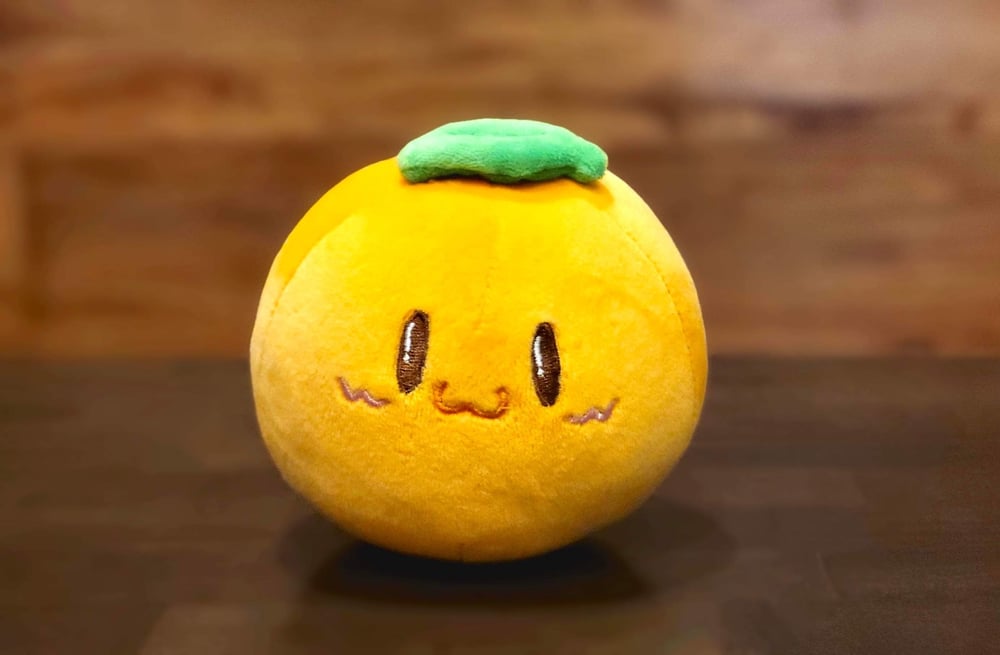 Image of Tanuki Orange plush