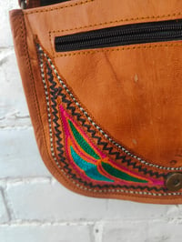 Image 3 of Leather embroidered saddle