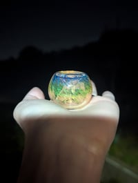 Image 3 of Inkwell : Gold & Silver Feathered 