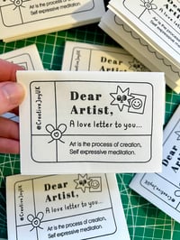 Artist Love Letter Mini Zine