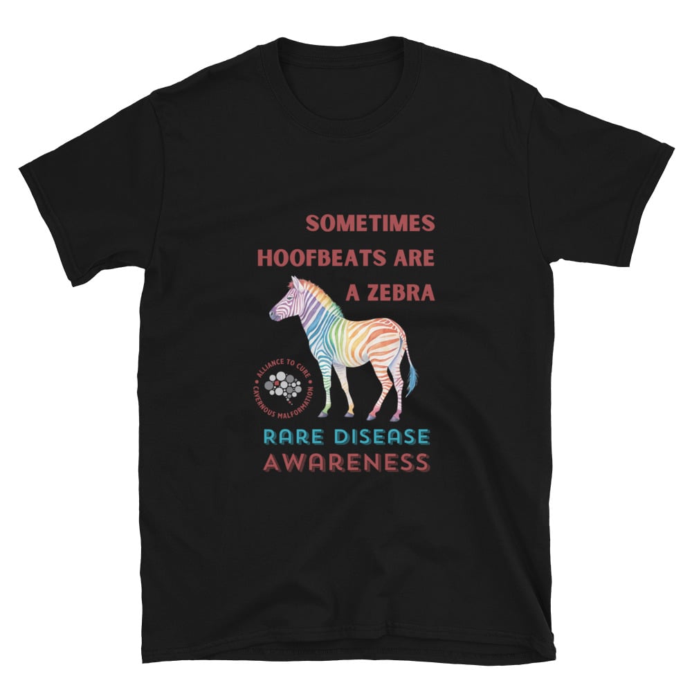 Image of Sometimes Hoofbeats are a Zebra Short-Sleeve Unisex T-Shirt