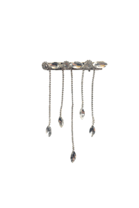 Image 1 of Rhinestone Tassel Clip
