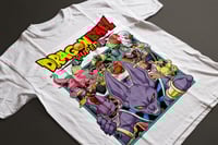 Image 1 of DRAGONBALL SUPER ANIME | MANGA TSHIRT 