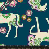 Image 1 of Carousel Melody Miller Canvas Blue