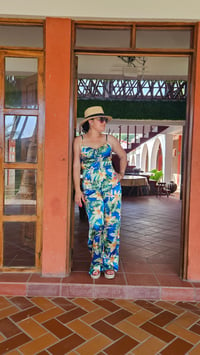 Image 1 of Ayanna Tropical Jumpsuit