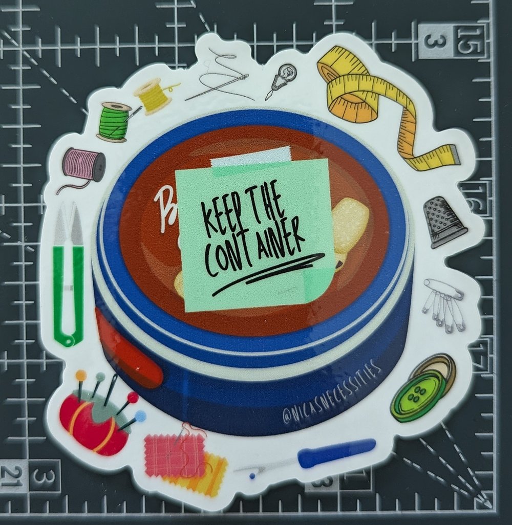 Sewing Kit Sticker