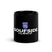 Image 5 of Soufside Clayco Black Glossy Mug