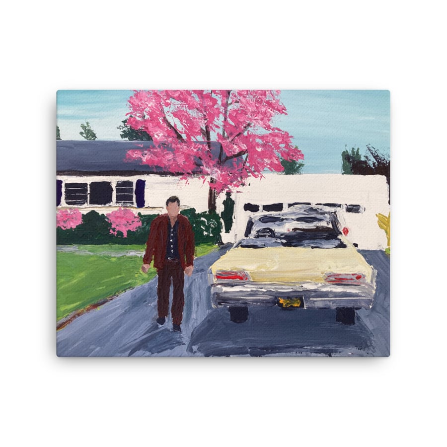 Image of Henry s rage 16” x 20” canvas print