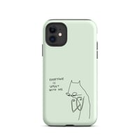 Image 2 of everyone is upset Tough Case for iPhone® 