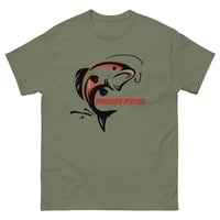 Image 6 of Unisex classic tee, Fishing Fever T-Shirt | Angler Fish Hook Graphic Tee