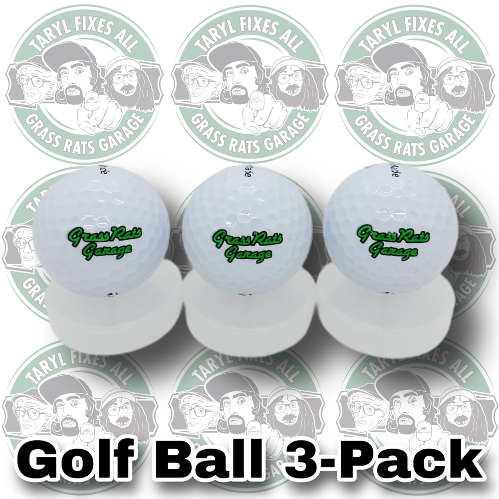NEW GRG Golf Ball 3-Pack!! 