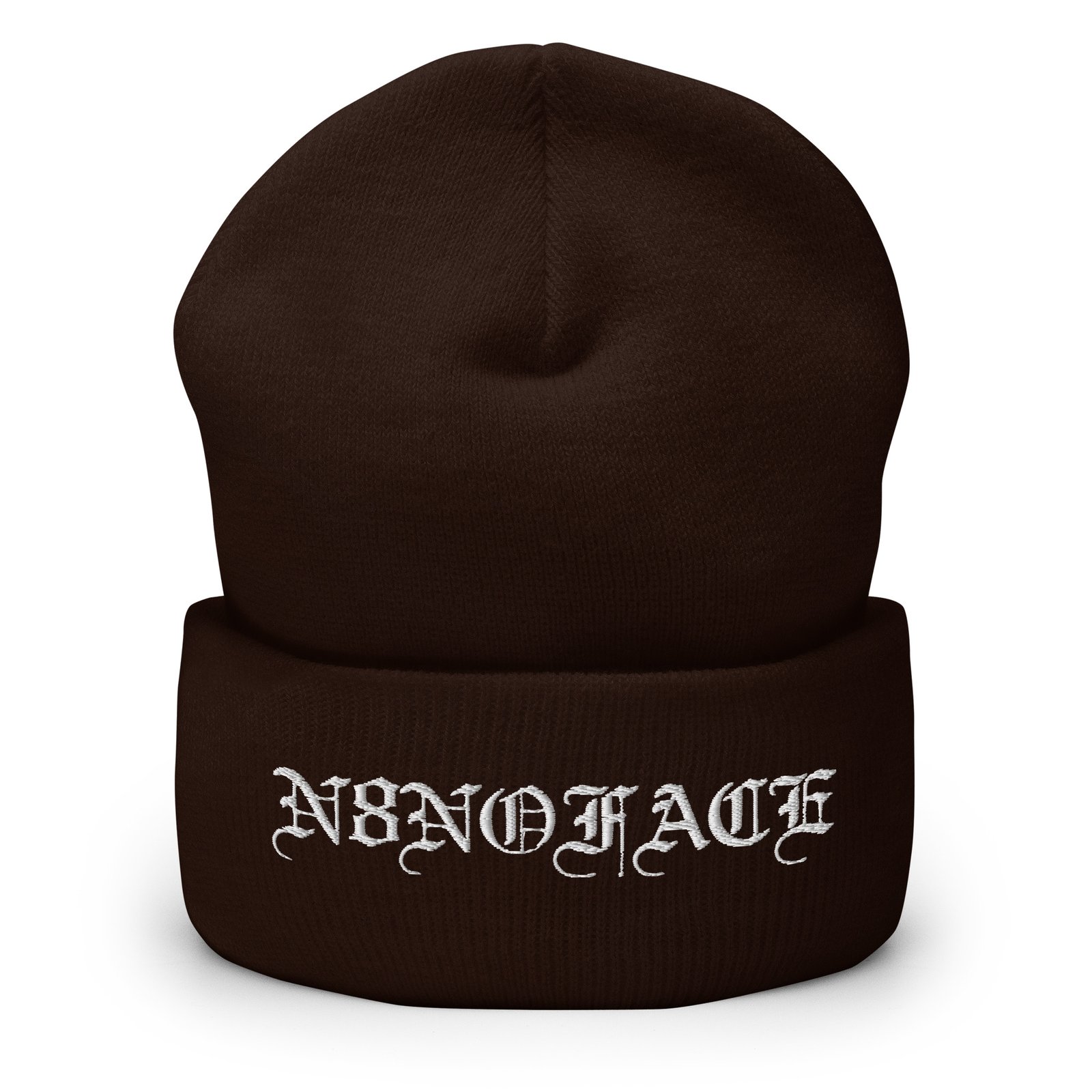 ZX Zeroxposur Beanie Hat Skull Cap Black Embroidered Yellow