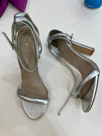 Image 5 of silver sandals 