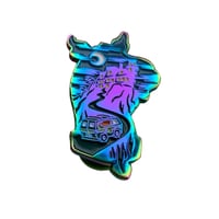 Image 1 of Spooky Doo Outline Pin - Rainbow Edition