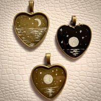 Image 1 of Bronze Moonlit Reflections Necklace