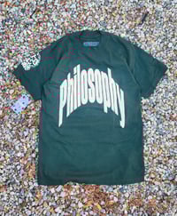 Image 2 of PHILOSOPHY TEE (DARK GREEN)
