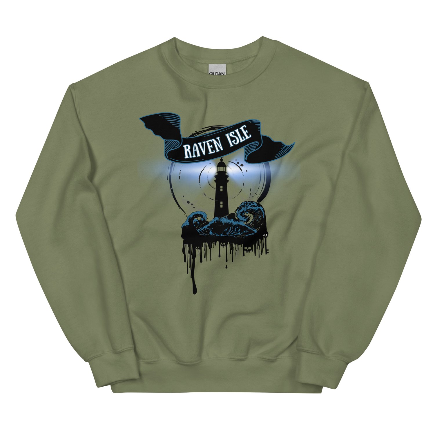 Image of Officially licensed does it hurt Raven Isle black Unisex Sweatshirt