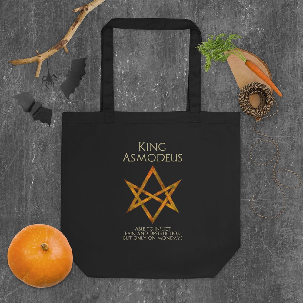 King Asmodeus Tote Bag