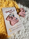 OC // Cowboy Enamel Pin
