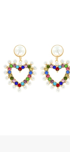 Image of Heart Earrings 