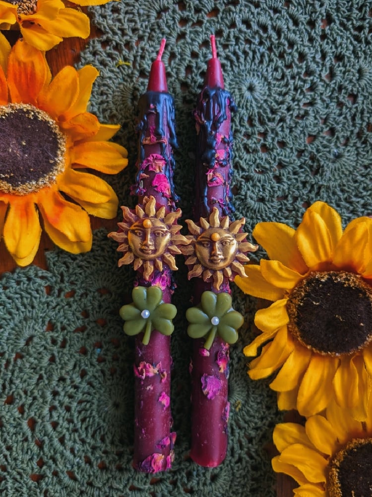 Image of Sun & Shamrocks Taper Set