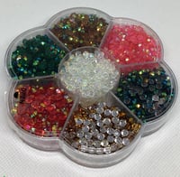 Image 1 of rose Cristal gems