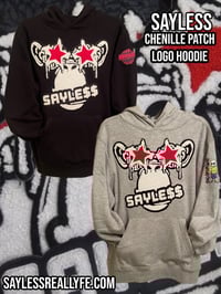 Sayless Chenille Patch Hoodie 