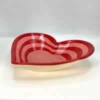 Image 3 of Red & Pink Heart Dish