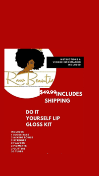 DIY lip gloss kit 
