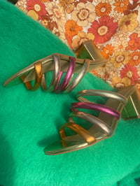 Image 1 of Metallic heels 