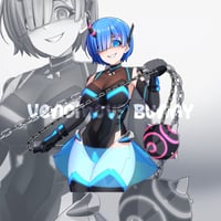 Cyberpunk Rem sticker