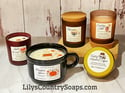 Frosted Glass Soy Candles