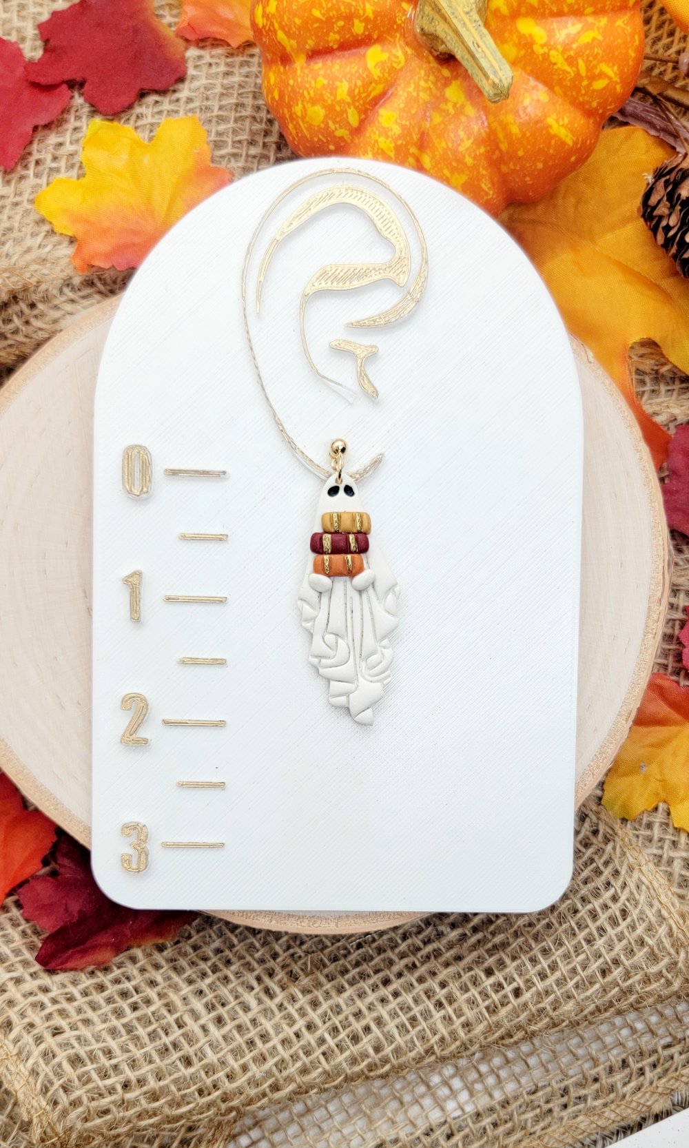 Image of Bookish Ghost Earrings