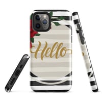 Image 6 of Cygen Divine Designs Hello Tough Case for iPhone®